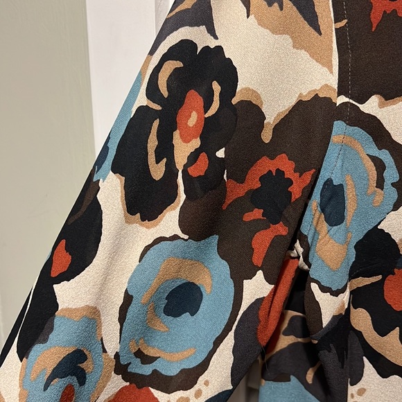 Vintage silk blouse - Picture 6 of 8